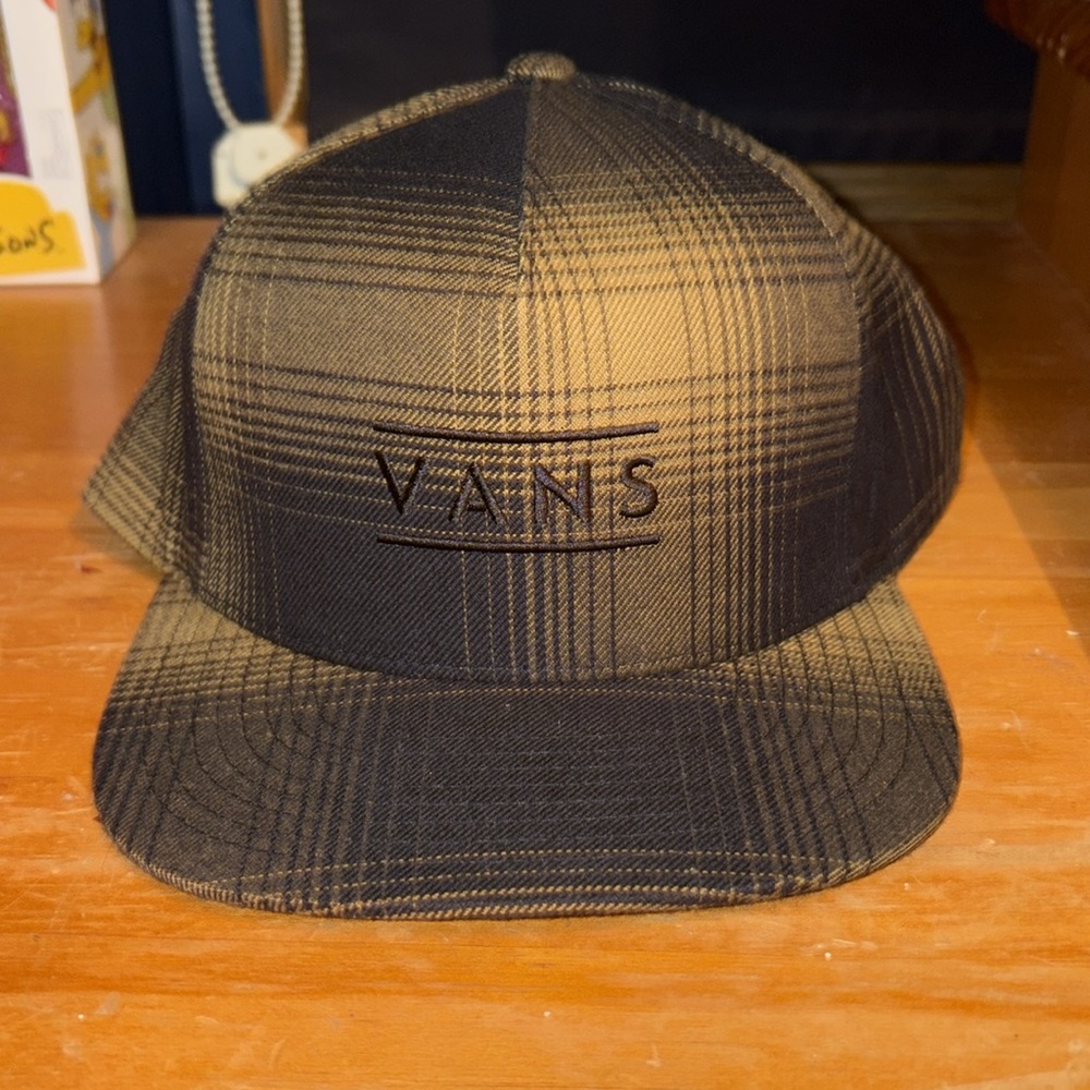 VANS Plaid Half Box SnapBack